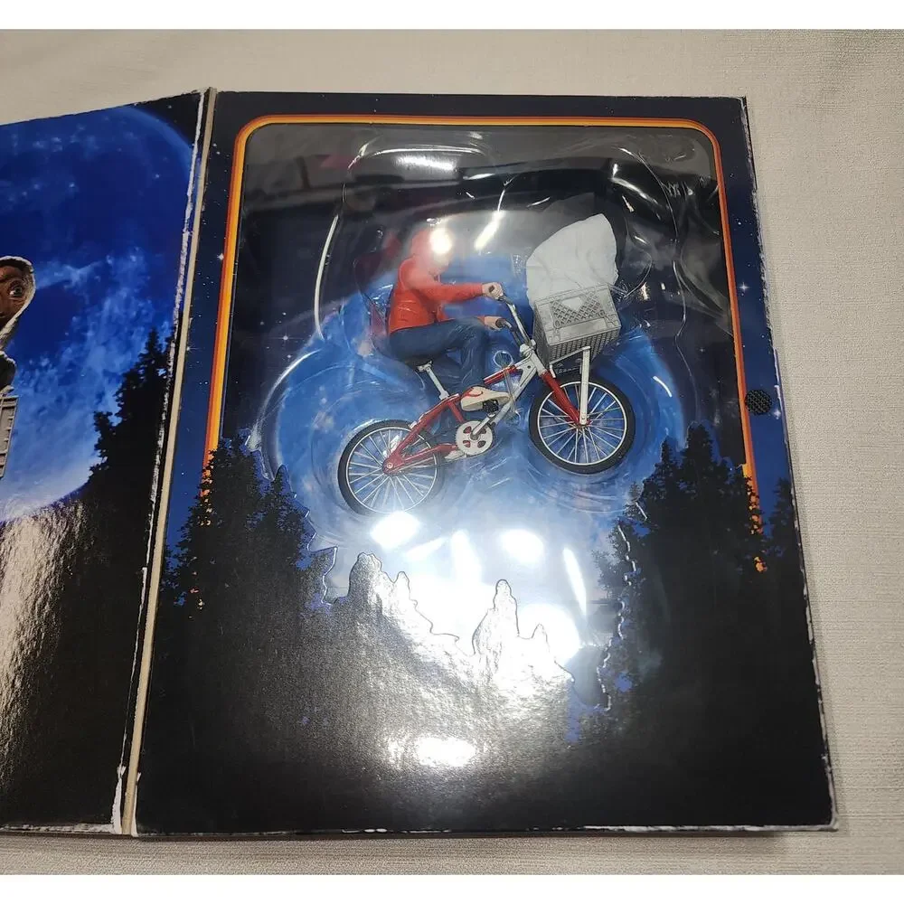 E.T. and Elliott bicycle figure 40th anniversary figure 7''
